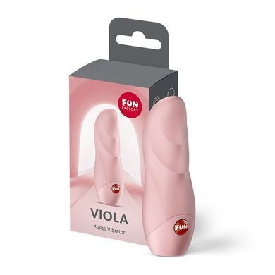 Віброкуля Fun Factory Viola Soft Pink, 10 режимів, від батарейки ААА SX3706 фото