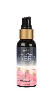 Смазка водно-силиконовая Sensuva Hybrid Cotton Candy (57 мл) без сахара, можно для оральных ласк SO3241 фото