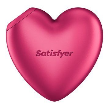 Вакуумний стимулятор-серце з вібрацією Satisfyer Cutie Heart Battery Series SX3836 фото