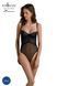 Боді Passion KERRIA BODY black, XXL/XXXL, з високими вирізами та верхом балконет SX0487 фото 1