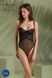 Боді Passion KERRIA BODY black, XXL/XXXL, з високими вирізами та верхом балконет SX0487 фото 6