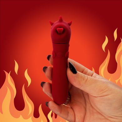 Вібратор-єдиноріжка Unihorn USB Bullet &ndash; Blaze Diablo віброкуля, USB-зарядка, 10 режимів SX2859 фото