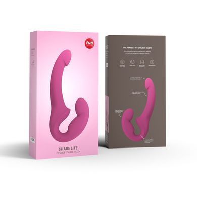 Безремінний страпон Fun Factory SHARE LITE blackberry, регульований, полегшена модель SX0979 фото