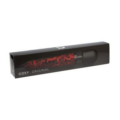 Вібромасажер DOXY Original ROSE PATTERN, дуже потужний, живлення 220В, пульсівні вібрації SX2454 фото
