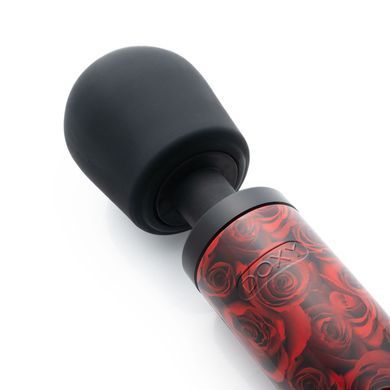 Вібромасажер DOXY Original ROSE PATTERN, дуже потужний, живлення 220В, пульсівні вібрації SX2454 фото