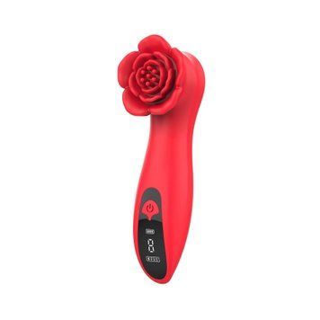 Розкішний вібратор для клітора Loviss Tona Rose Vibrator, у вигляді троянди, 9 режимів SX3993 фото