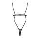 Боді монокіні з відкритими грудьми Passion DIABOLINA BODY L/XL, black PS25801 фото 4