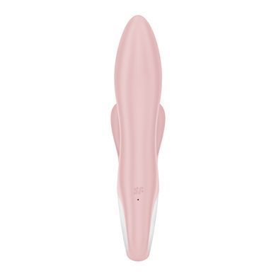 Вібратор-кролик надувний Satisfyer Air Pump Bunny 3, 12 режимів, подвійний відросток SX2173 фото