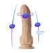 Фалоімітатор SilexD Legends - Juan Lucho Dildo 9" двошаровий, силікон+Silexpan SX3951 фото 6