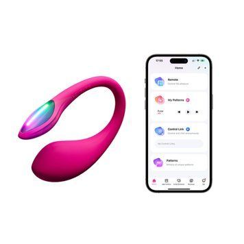 Смарт-віброяйце Lovense Lush 4, дуже потужне, швидке заряджання, LED-підсвічування SX2291 фото
