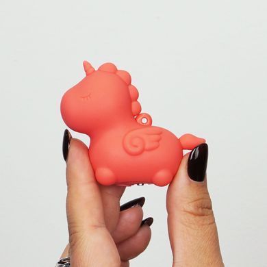 Вібратор-мінієдиноріжка Unihorn Mini &ndash; Peachy Pony, брелок з вібрацією, 10 режимів SX2869 фото