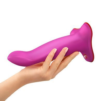 Фалоімітатор Fun Factory LIMBA FLEX L Magenta, гнучкий, з ефектом пам&rsquo;яті, підходить для точки G SX3672 фото