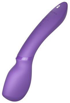 Смарт-вібромасажер We-Vibe Wand 2 Purple, дуже потужний, функція Smart Silence SX2150 фото