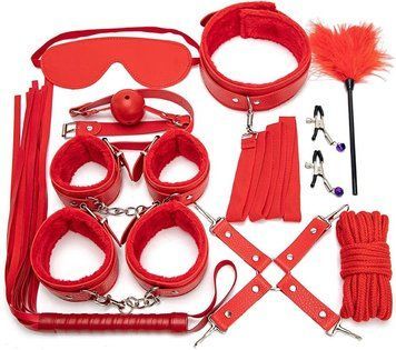 Набір для BDSM JSY KB80608 Red SX3765 фото