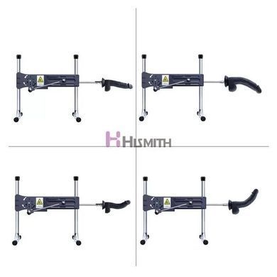 Силіконовий дилдо Hismith 8.3" Silicone Dildo Black SO9971 фото