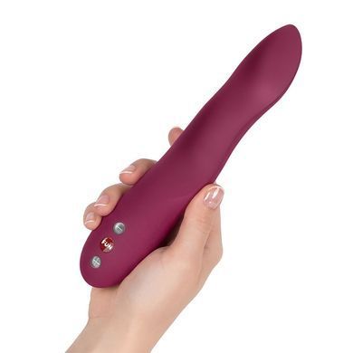 Пульсатор для точки G Fun Factory Stronic Wave Wine Red, 10 режимів, дуже тихий SX3709 фото