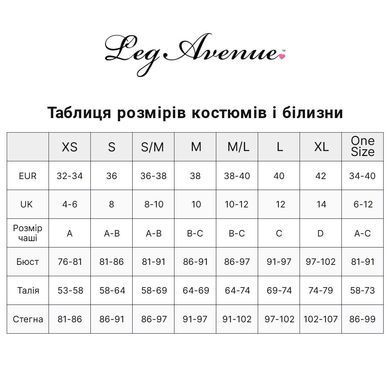 Боді-сітка Leg Avenue Net snap crotch tank bodysuit White, One Size SO7884 фото