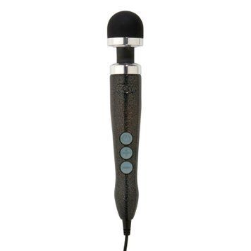 Вибромассажер DOXY Number 3 Disco Black, очень мощный, питание 220В, металлический корпус SO2604 фото