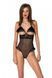 Еротичне боді Passion DOLLY BODY, XXL/XXXL, black, з відкритими чашками SO9703 фото 1