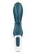 Смарт вибратор кролик Satisfyer Hug Me Bluegrey, 2 мотора, диаметр 4,2см, широкая клиторальная часть SO6273 фото 5