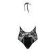 Боді з дуже глибоким декольте Passion DARYL BODY XXL/XXXL, black EL14803 фото 6