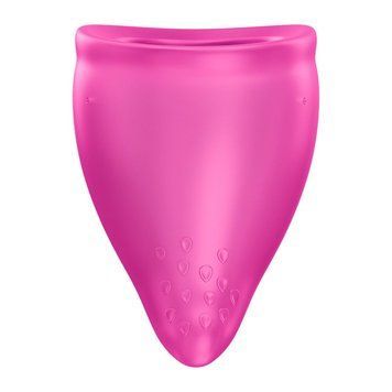 Менструальна чаша Fun Factory FUN CUP SIZE B Magenta, багаторазова, діаметр 4,3 см, об&rsquo;єм 30 мл SX3684 фото