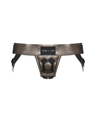 Трусики для страпона Strap-On-Me Leatherette Harness CURIOUS SO4508 фото