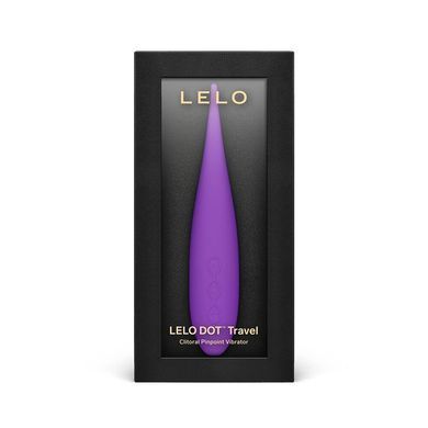 Кліторальний вібратор LELO DOT Travel Purple, точкова стимуляція, 8 режимів SX2552 фото
