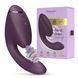 Подвійний вакуумний кліторальний стимулятор з вібрацією Womanizer Next Duo - Dark Purple SX3867 фото 13