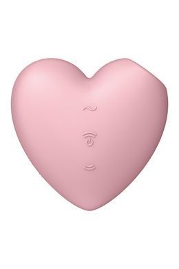 Вакуумный стимулятор Satisfyer Cutie Heart Light Red SO6286 фото