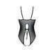 Боди с ажурным декором и открытым шагом Ursula Body black XXL/XXXL &mdash; Passion SO5831 фото 4