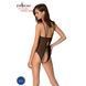 Боди с ажурным декором и открытым шагом Ursula Body black XXL/XXXL &mdash; Passion SO5831 фото 2
