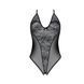 Боди с ажурным декором и открытым шагом Ursula Body black XXL/XXXL &mdash; Passion SO5831 фото 3