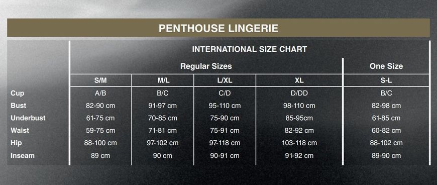 Боди Penthouse - Scandalous White S-L SO6459 фото
