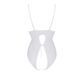 Боди с ажурным декором и открытым шагом Ursula Body white L/XL &mdash; Passion SO5832 фото 4