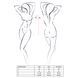 Боди монокини ADARA BODY black S/M - Passion EL10102 фото 2